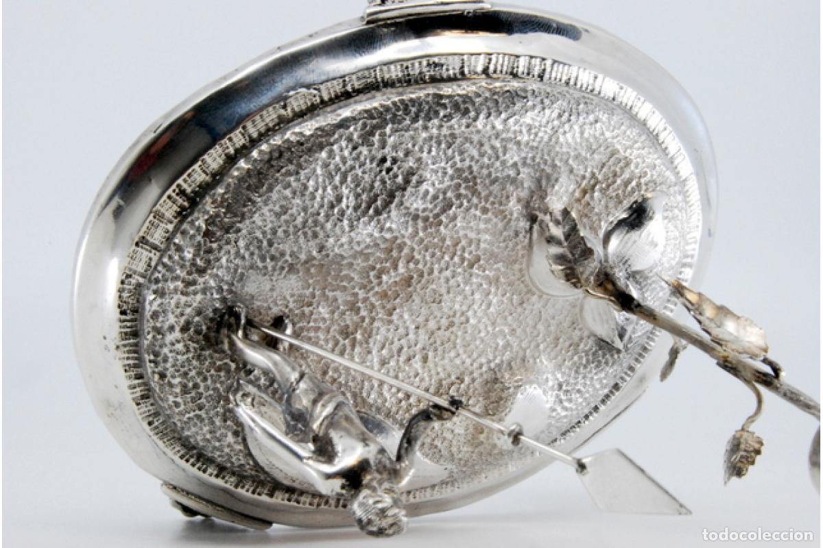 Antig&uuml;edades: Palillero de plata - Ind&iacute;gena - Foto 3