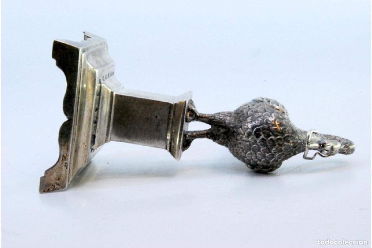 Antig&uuml;edades: Palillero de plata - P&aacute;jaro - Foto 5