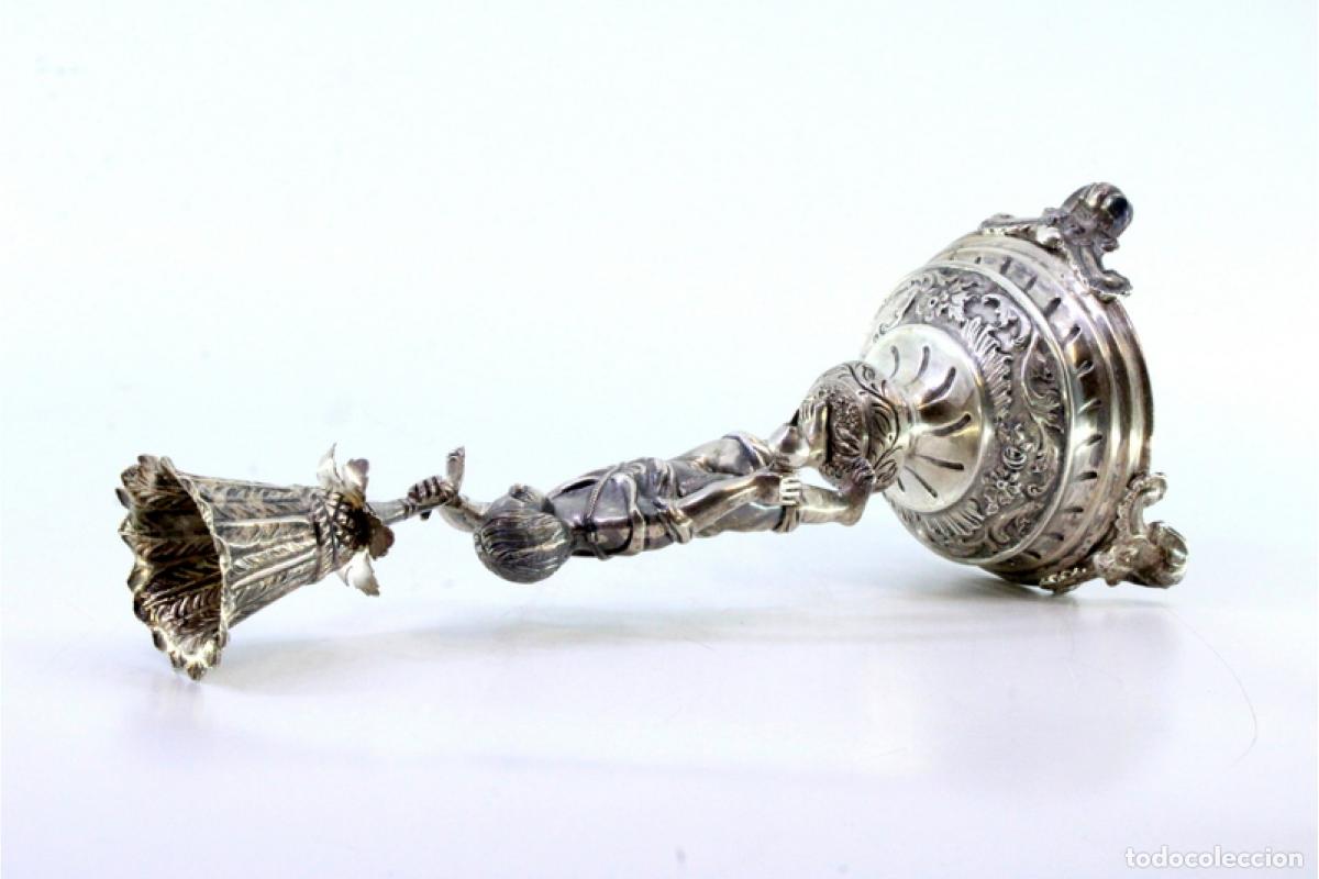 Antig&uuml;edades: Palillero de plata - Ni&ntilde;o - Foto 5