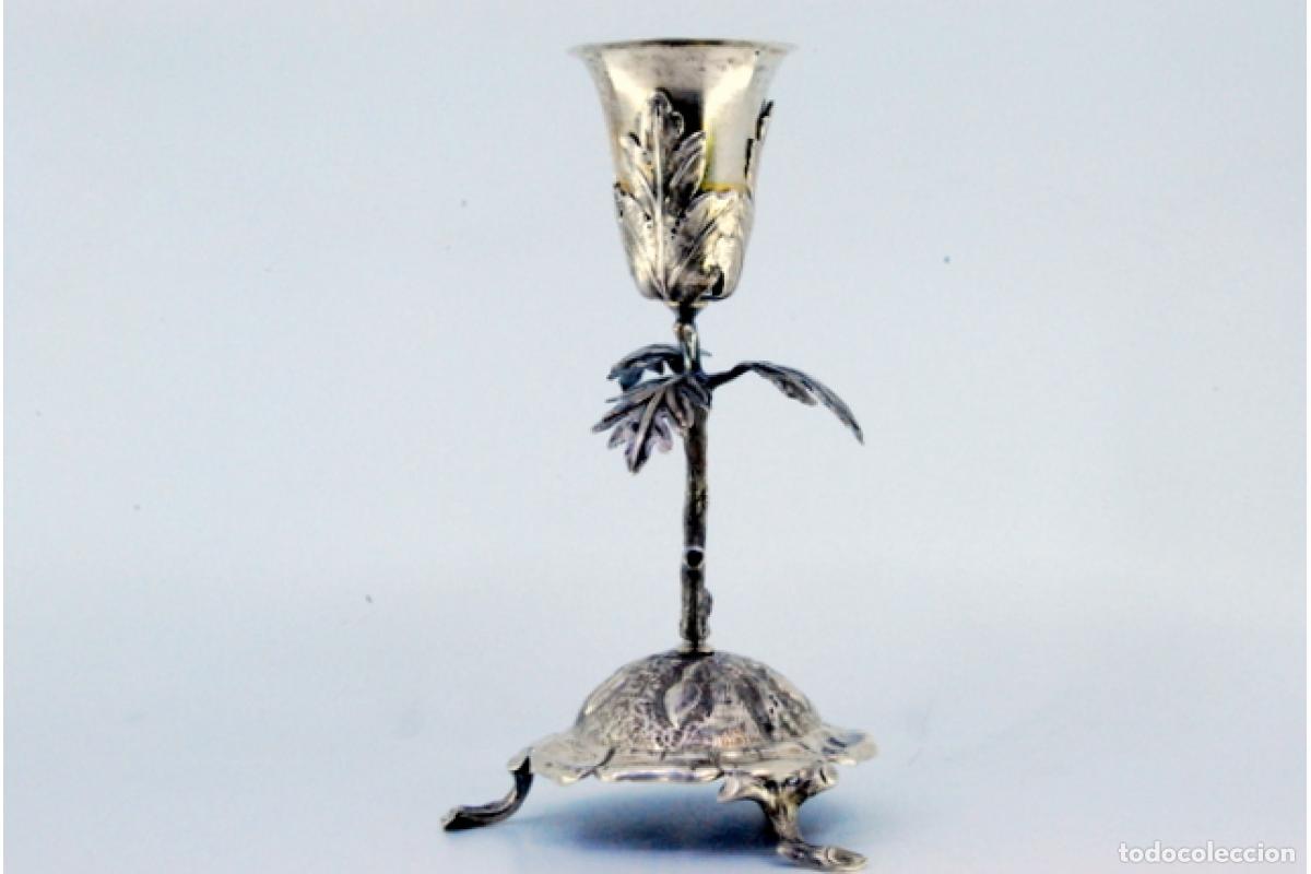 Antig&uuml;edades: Palillero de plata - C&aacute;liz - Foto 2