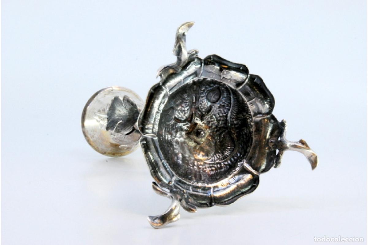Antig&uuml;edades: Palillero de plata - C&aacute;liz - Foto 3