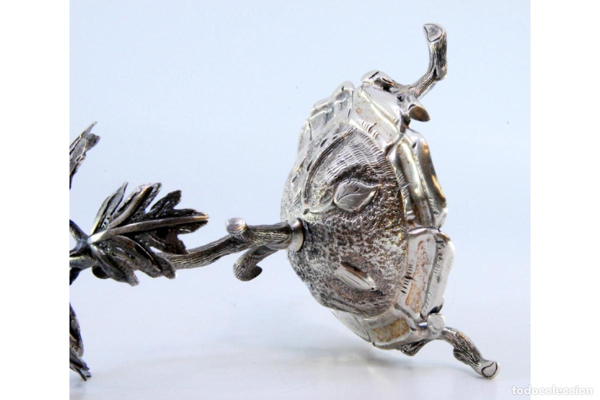 Antig&uuml;edades: Palillero de plata - C&aacute;liz - Foto 4