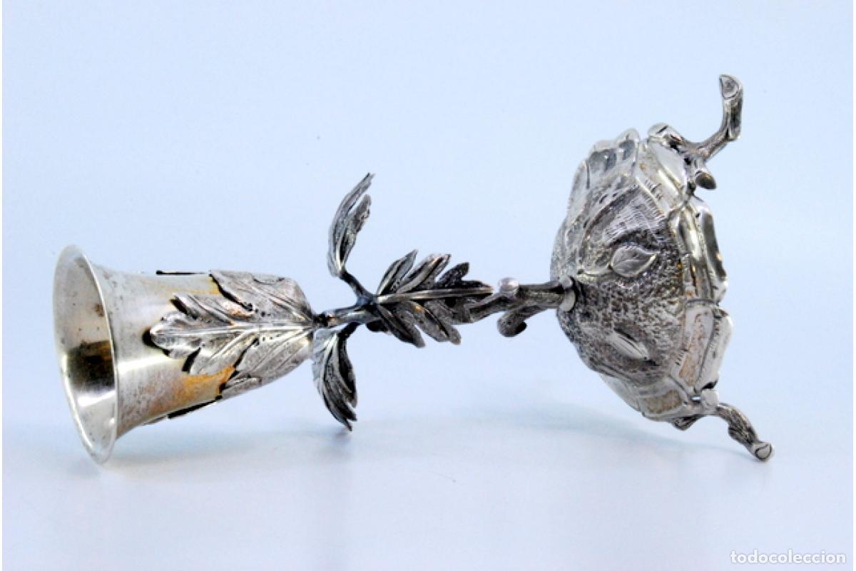 Antig&uuml;edades: Palillero de plata - C&aacute;liz - Foto 6