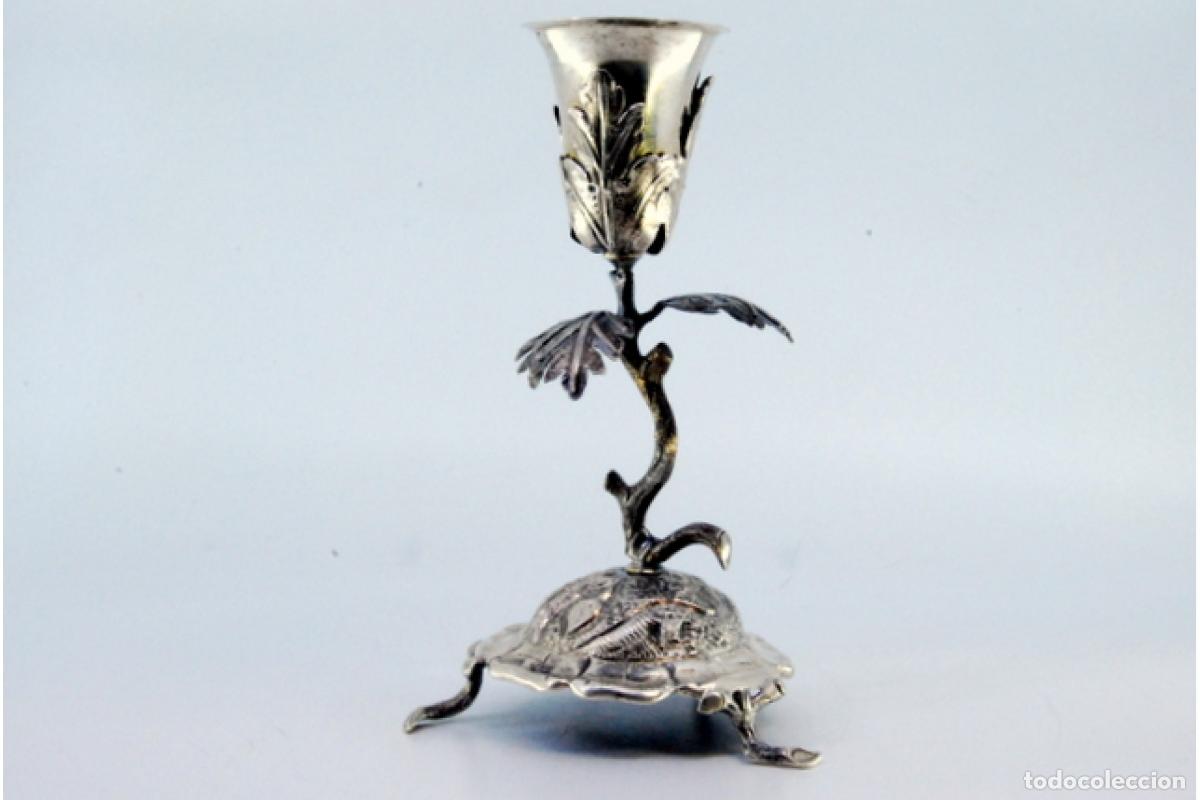 Antig&uuml;edades: Palillero de plata - C&aacute;liz - Foto 8