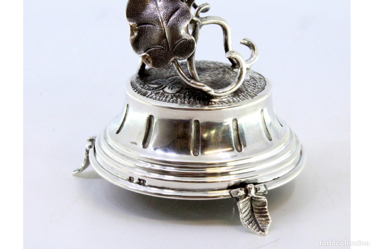 Antig&uuml;edades: Palillero de plata - C&aacute;liz - Foto 4