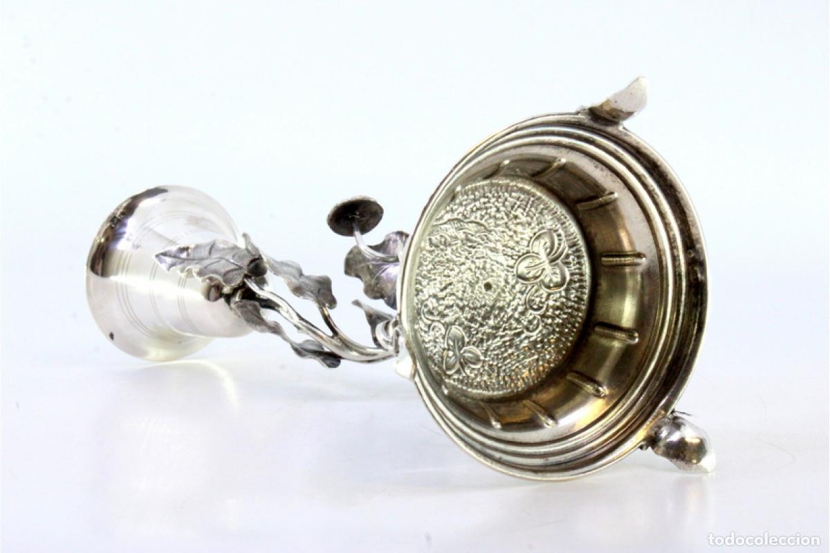 Antig&uuml;edades: Palillero de plata - C&aacute;liz - Foto 6
