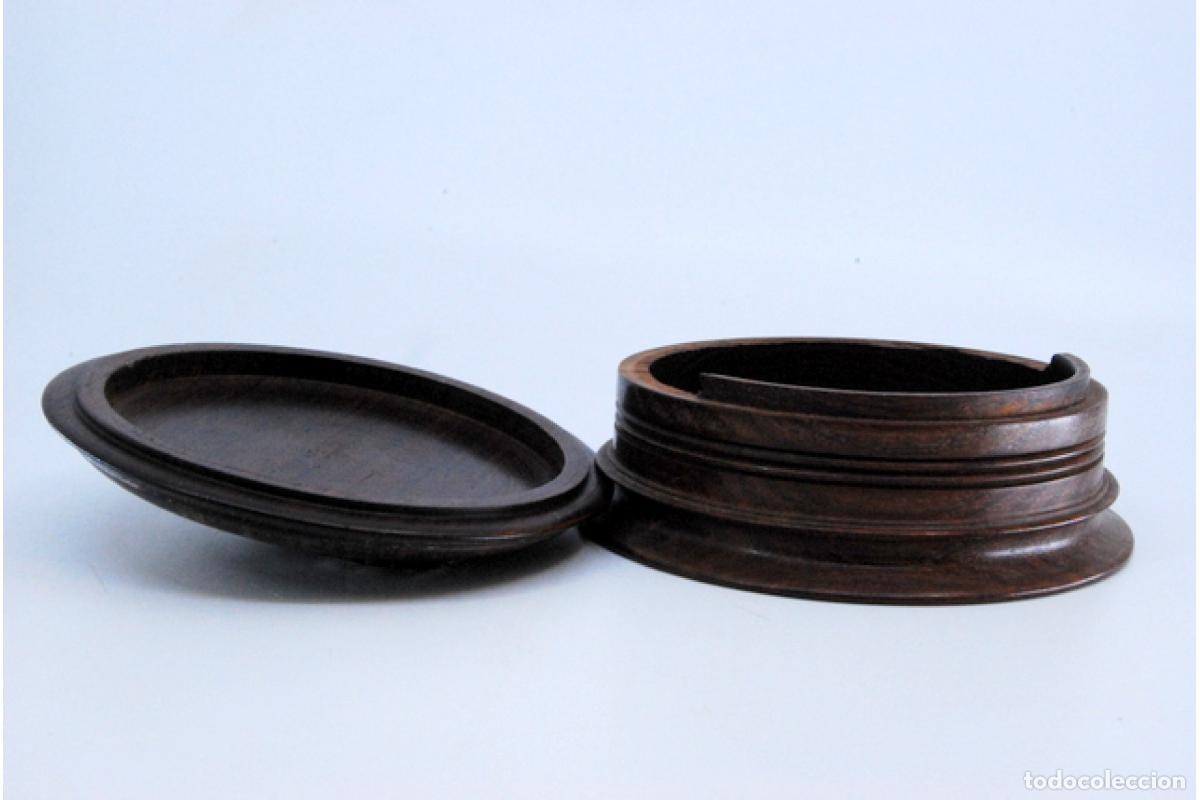 Antig&uuml;edades: Joyero, fabricado en madera y plata. - Foto 7
