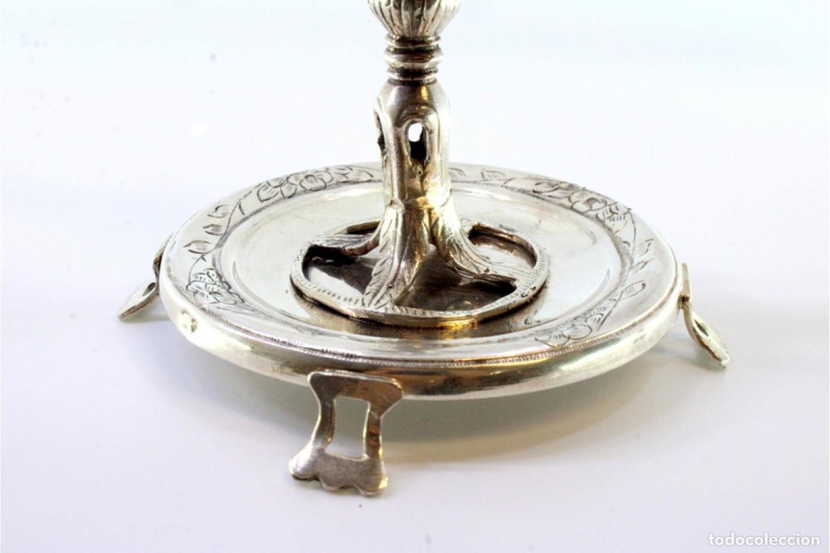 Antig&uuml;edades: Palillero de plata - Gallo - Foto 6