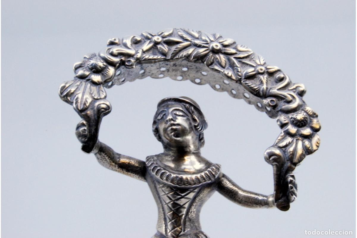Antig&uuml;edades: Palillero de plata - Se&ntilde;ora - Foto 4