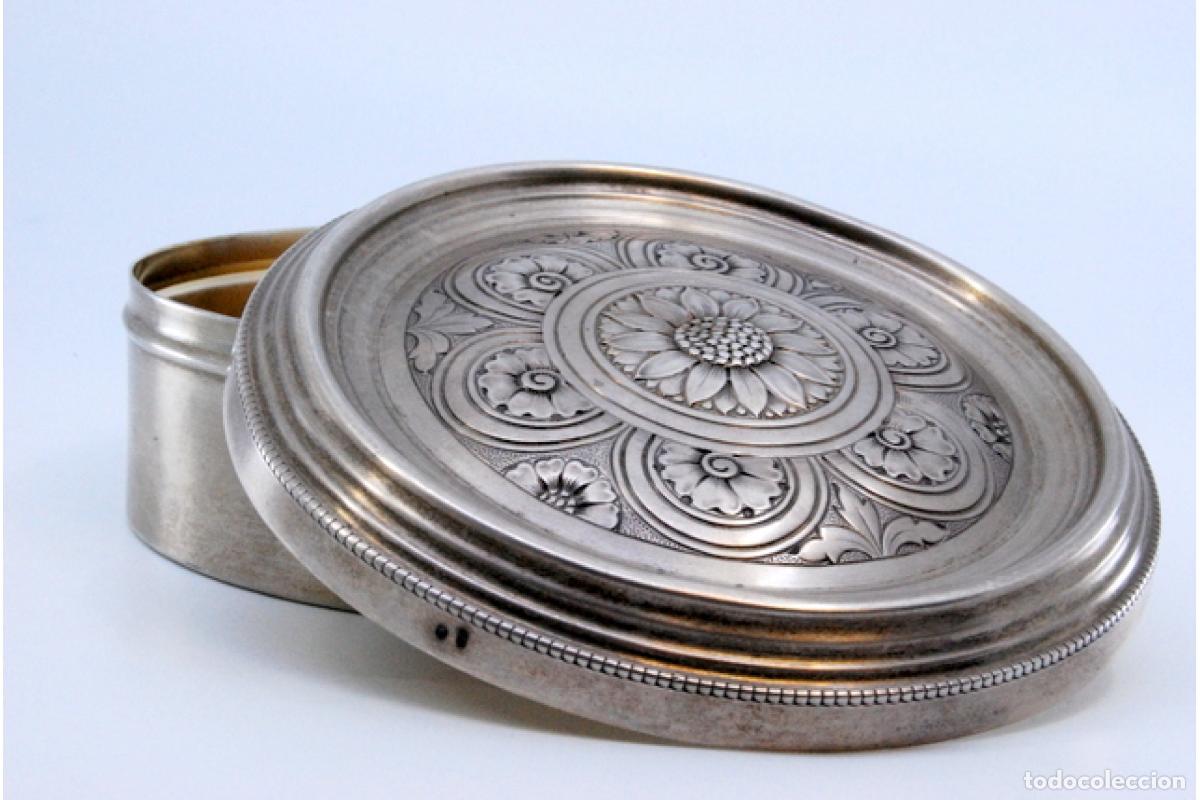 Antig&uuml;edades: Caja de joyer&iacute;a de plata - Foto 6