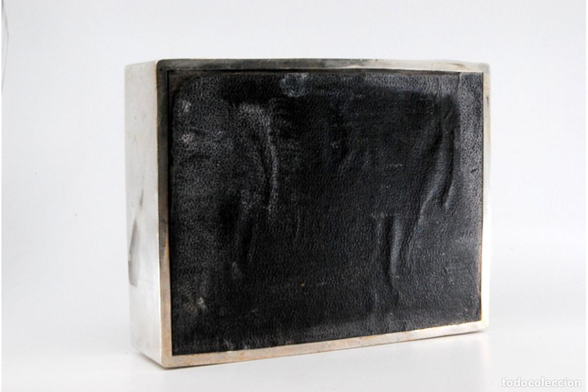 Antig&uuml;edades: Caja de tabaco, plata - Foto 6