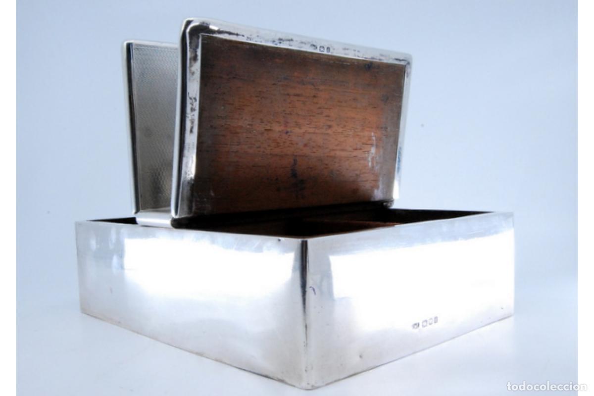 Antig&uuml;edades: Caja de tabaco, plata - Foto 9