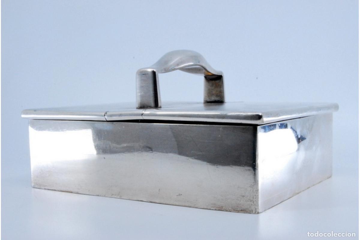 Antig&uuml;edades: Caja de tabaco, plata - Foto 10