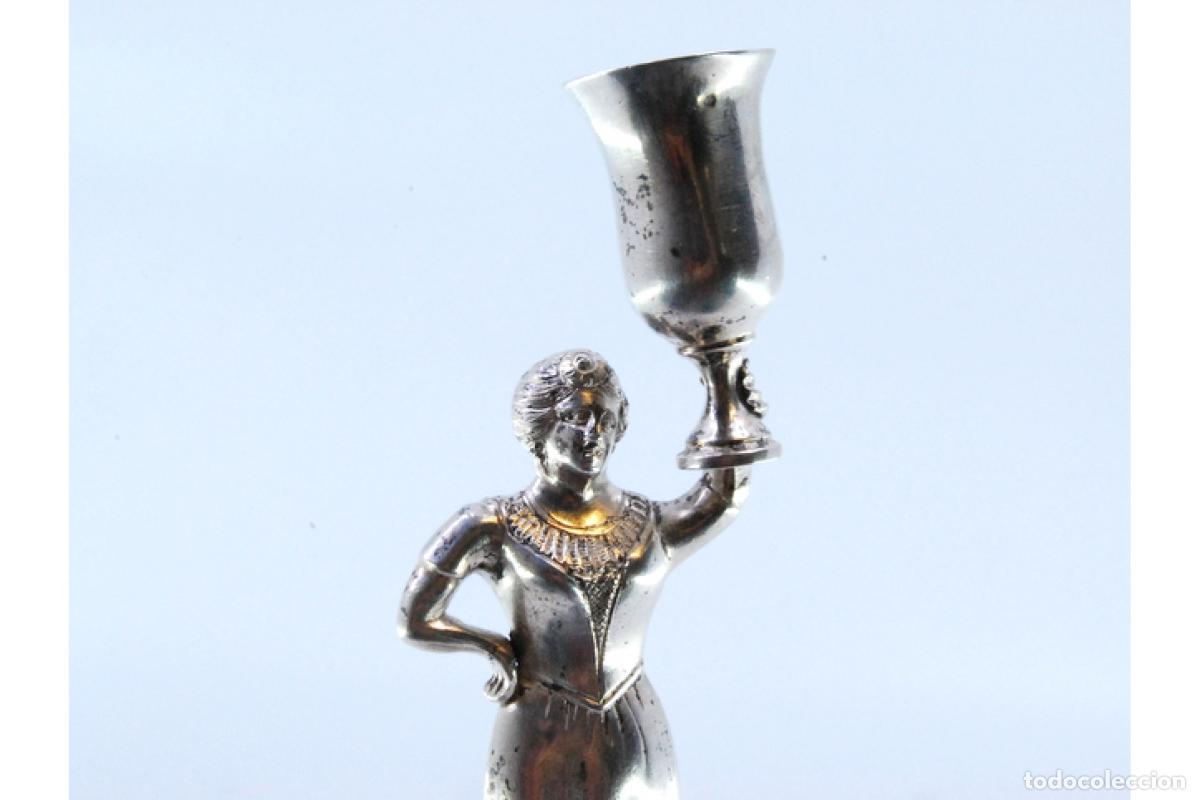 Antig&uuml;edades: Palillero de plata - Se&ntilde;ora - Foto 6