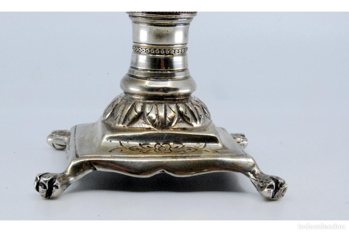 Antig&uuml;edades: Palillero de plata - Ind&iacute;gena - Foto 4