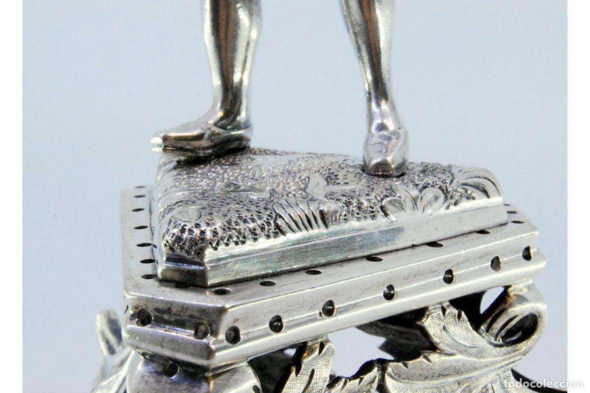 Antig&uuml;edades: Palillero de plata - Troubadour - Foto 2