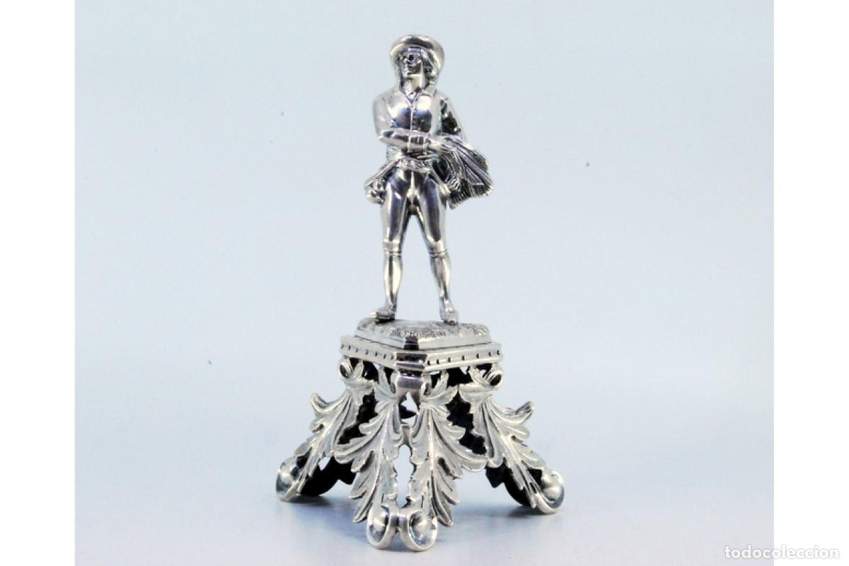 Antig&uuml;edades: Palillero de plata - Troubadour - Foto 8