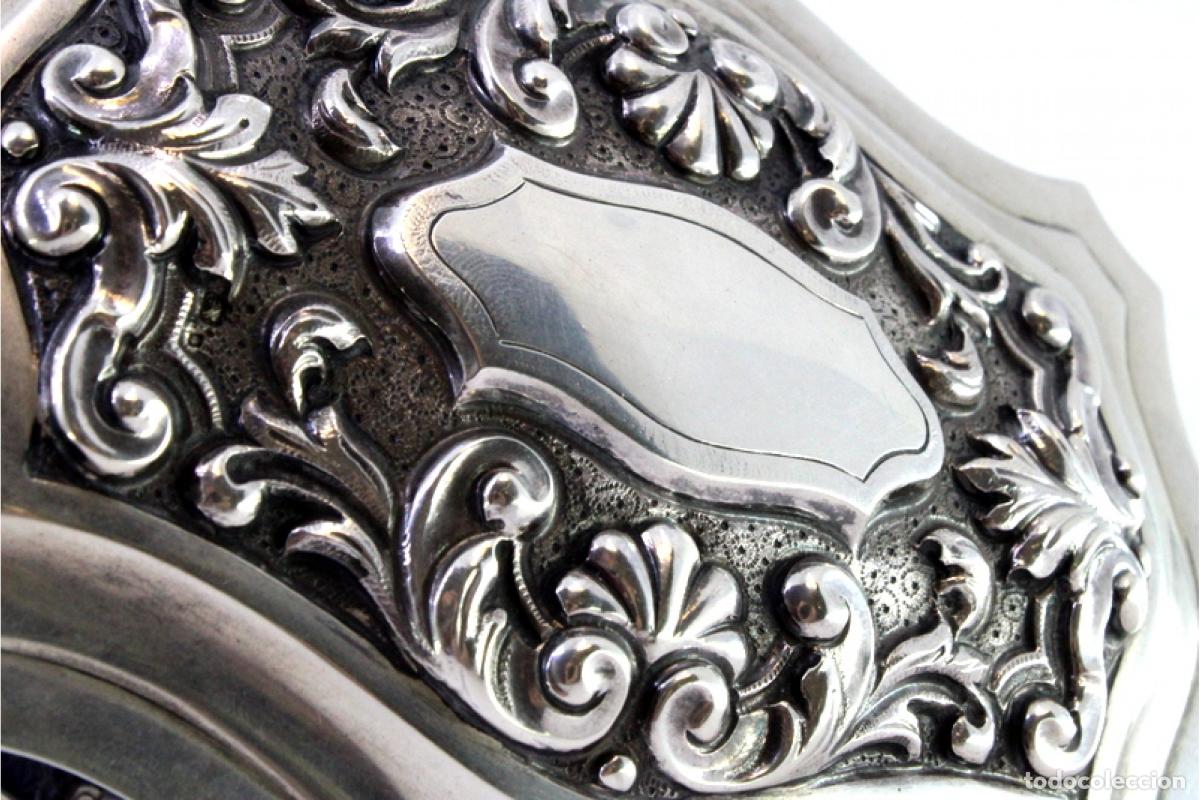 Antig&uuml;edades: Caja de joyer&iacute;a de plata - Foto 8