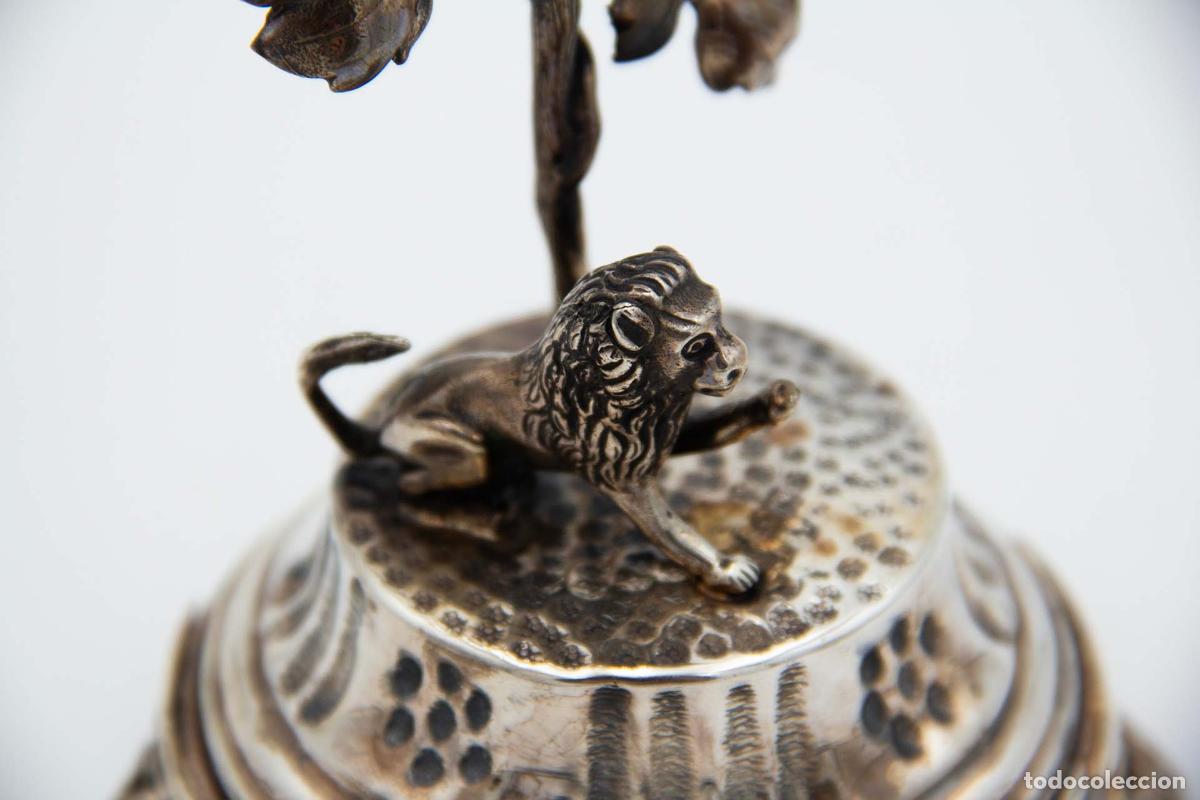 Antig&uuml;edades: Palillero de plata - C&aacute;liz - Foto 3