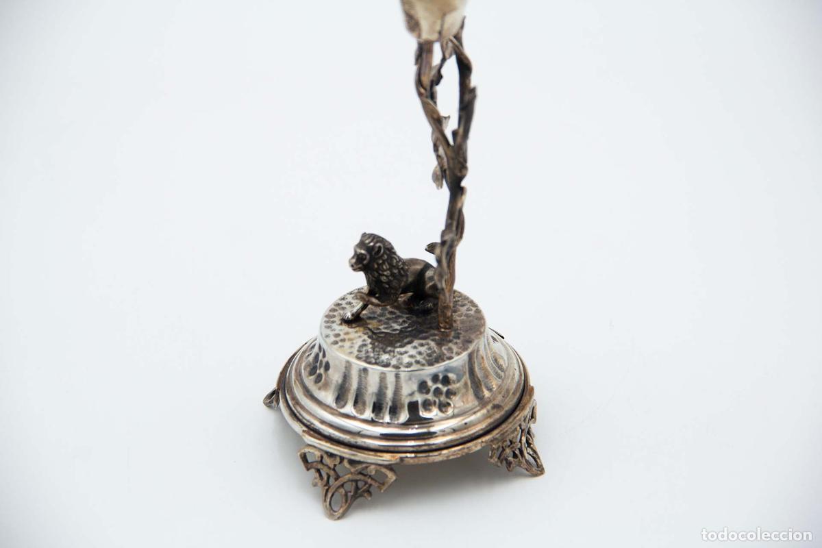 Antig&uuml;edades: Palillero de plata - C&aacute;liz - Foto 4
