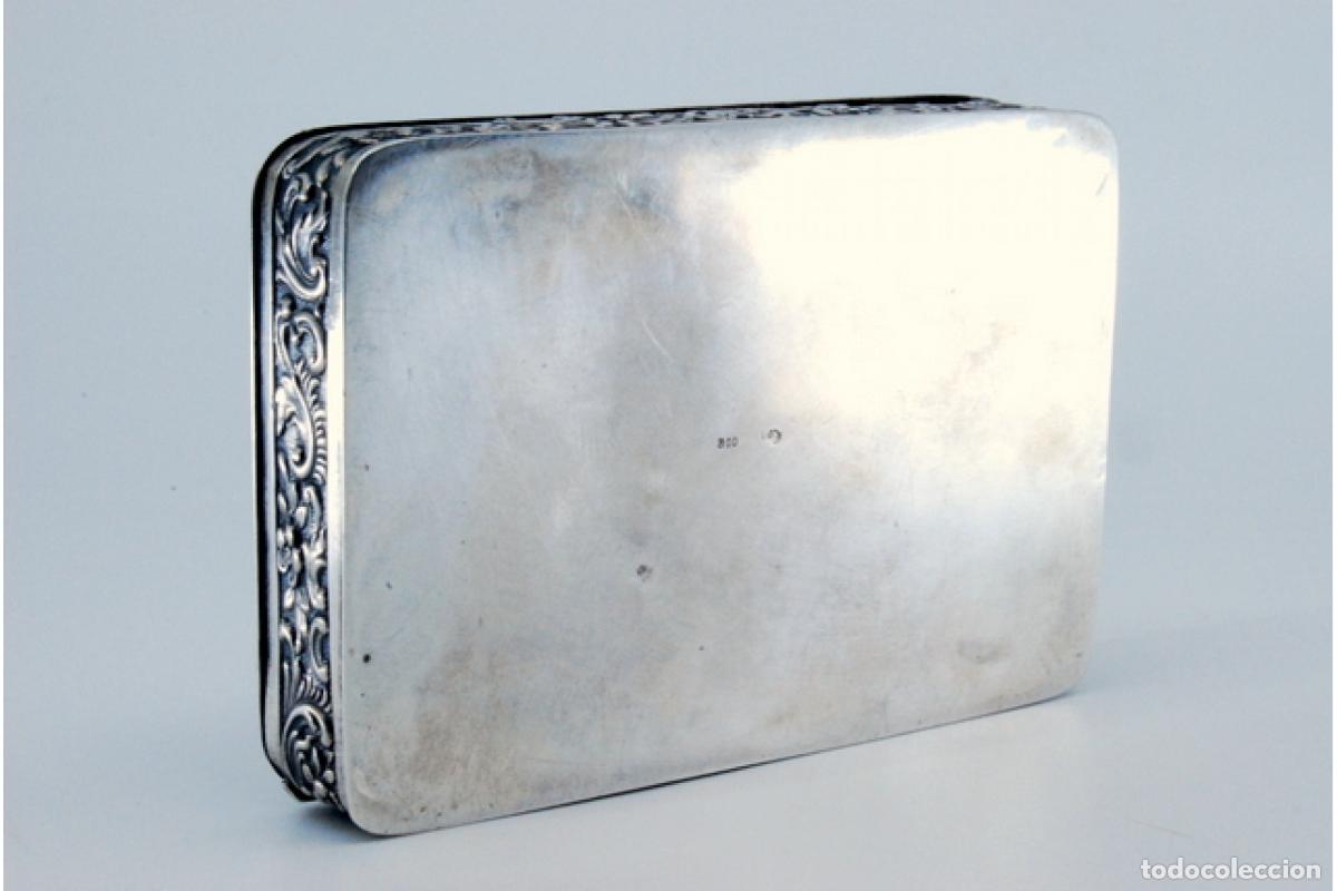 Antig&uuml;edades: Caja de joyer&iacute;a de plata - Foto 5