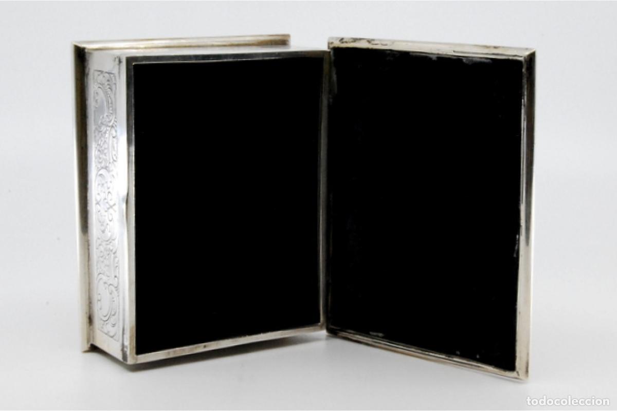 Antig&uuml;edades: Caja de joyer&iacute;a de plata - Foto 9
