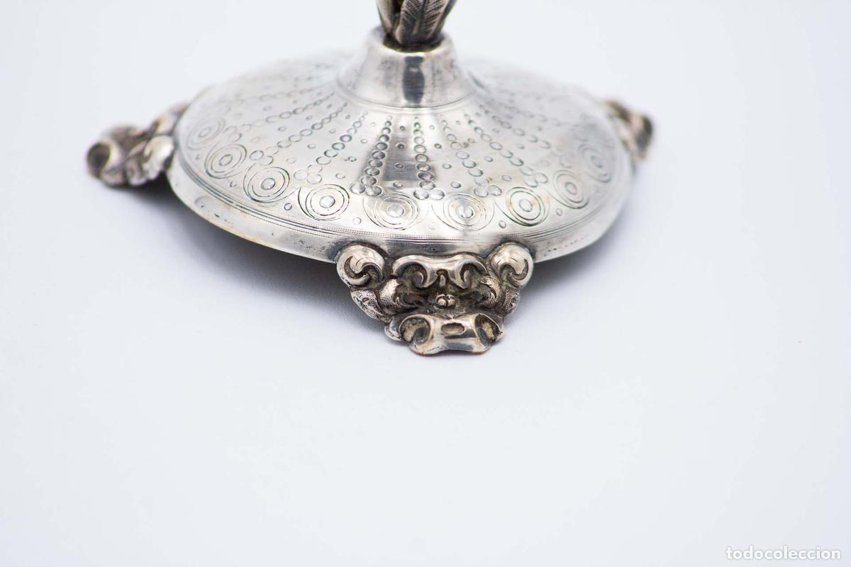 Antig&uuml;edades: Palillero de plata - C&aacute;liz - Foto 2