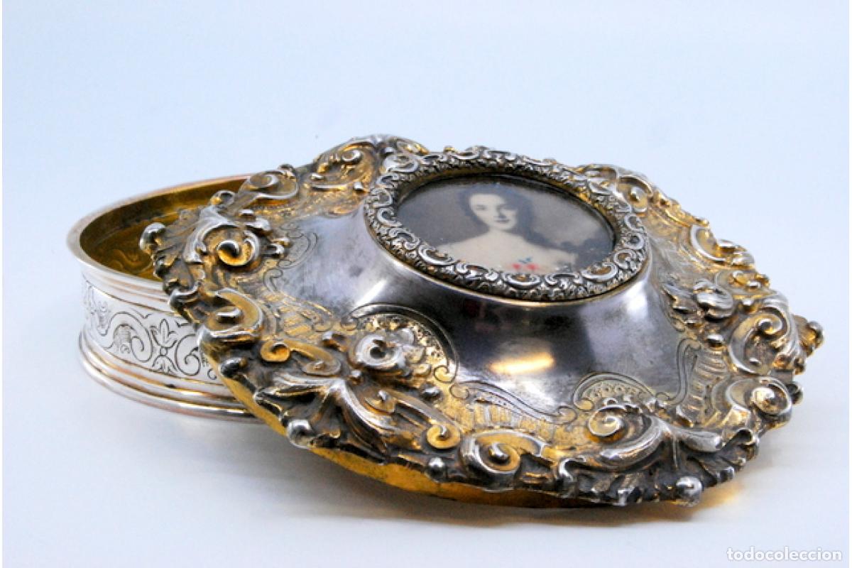 Antig&uuml;edades: Caja de joyer&iacute;a de plata - Foto 10