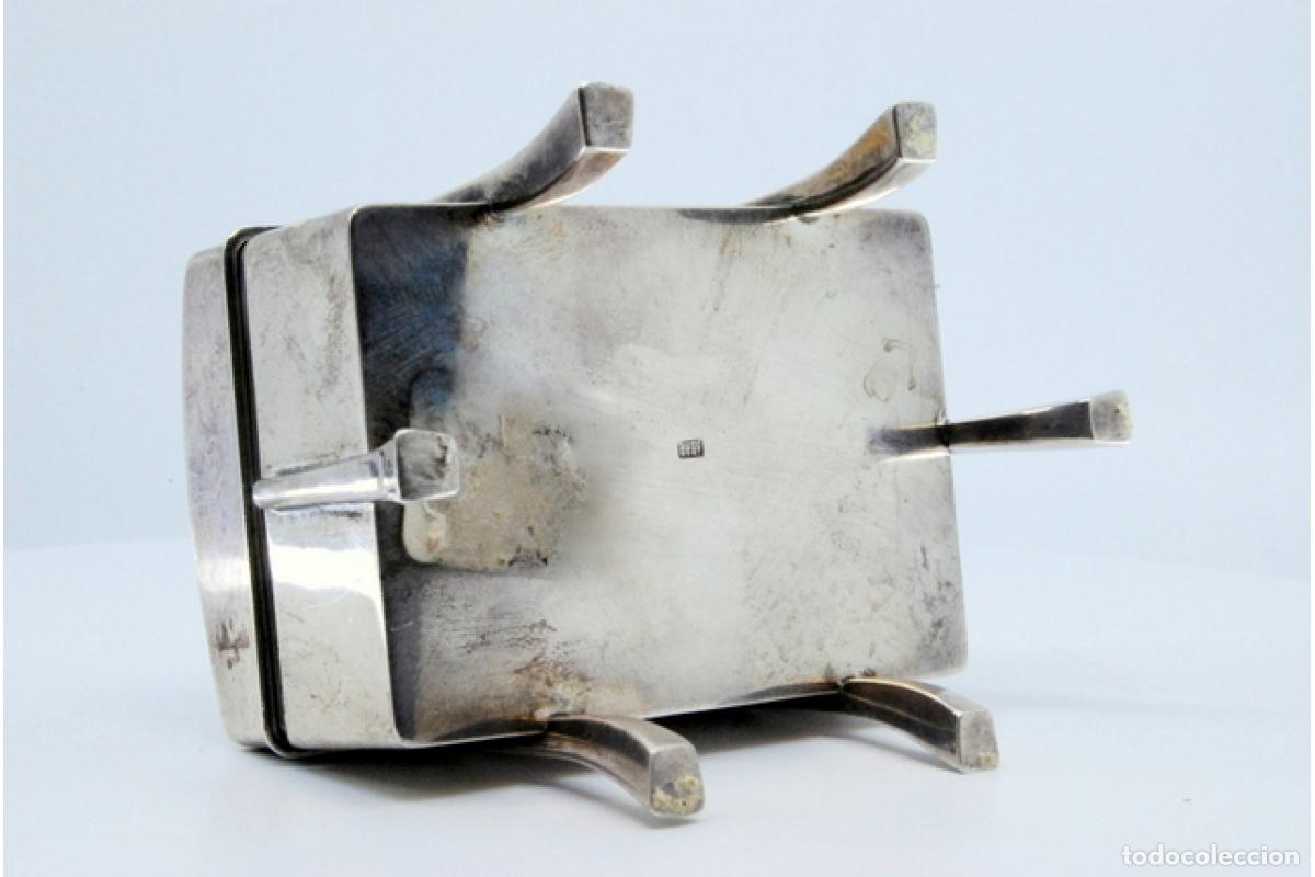 Antig&uuml;edades: Caja de joyer&iacute;a de plata - Foto 7