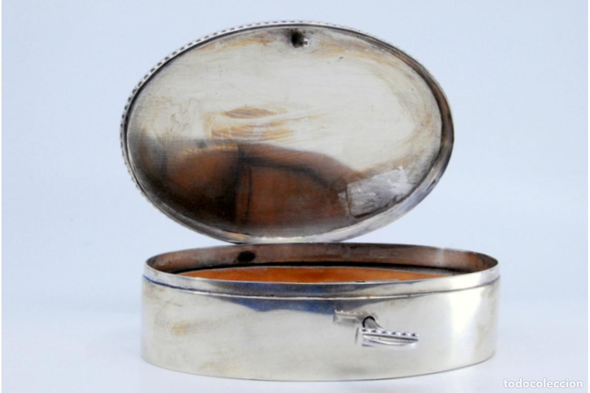 Antig&uuml;edades: Caja de joyer&iacute;a de plata - Foto 5