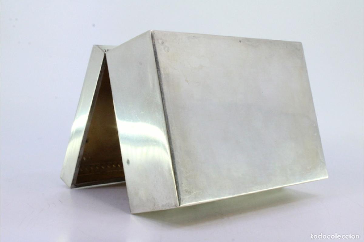 Antig&uuml;edades: Caja de joyer&iacute;a de plata - Foto 5