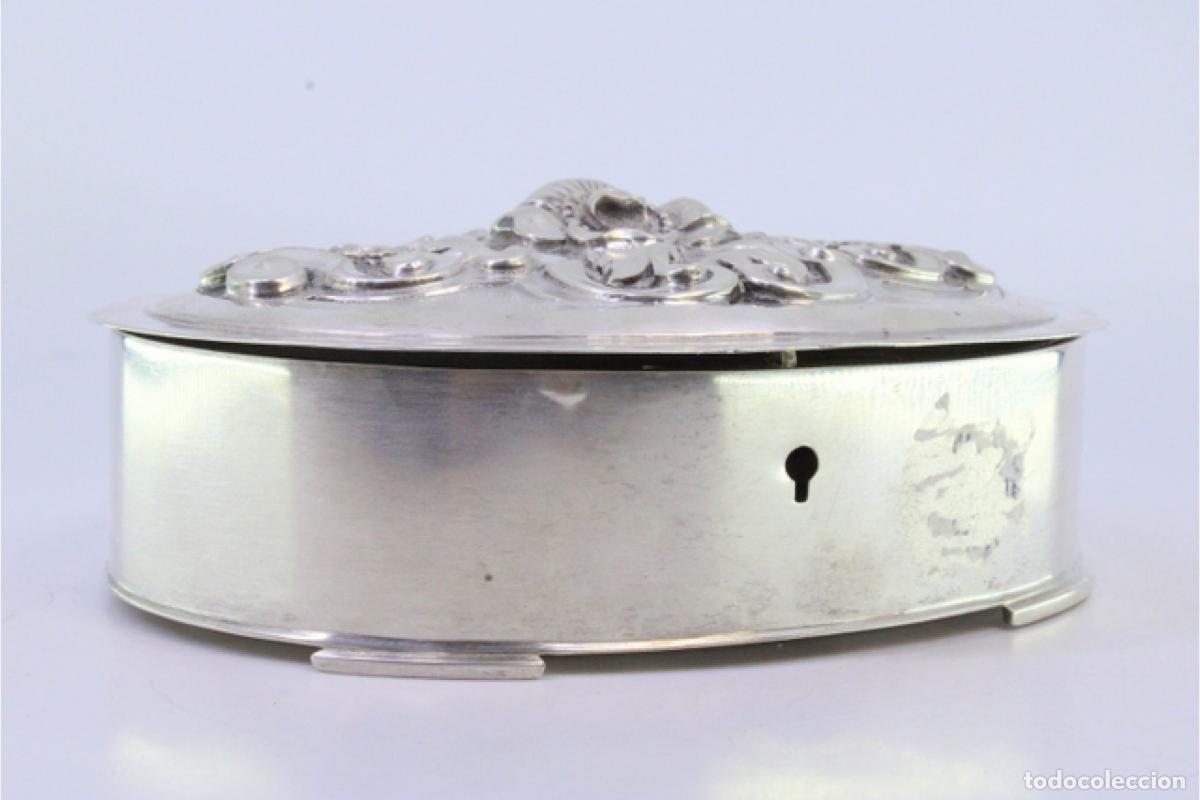 Antig&uuml;edades: Caja de joyer&iacute;a de plata - Foto 6