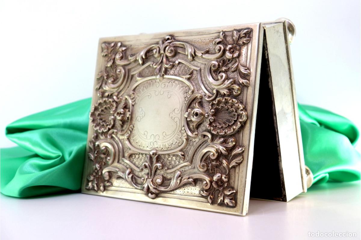 Antig&uuml;edades: Caja de joyer&iacute;a de plata - Foto 4