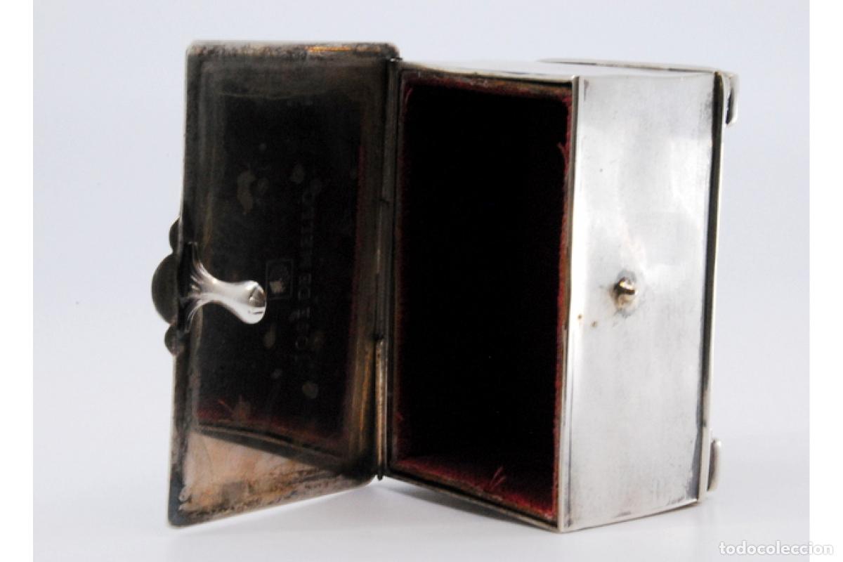 Antig&uuml;edades: Caja de joyer&iacute;a de plata - Foto 2