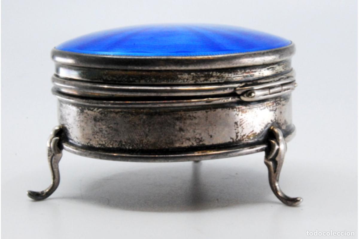Antig&uuml;edades: Caja de joyer&iacute;a de plata - Foto 4