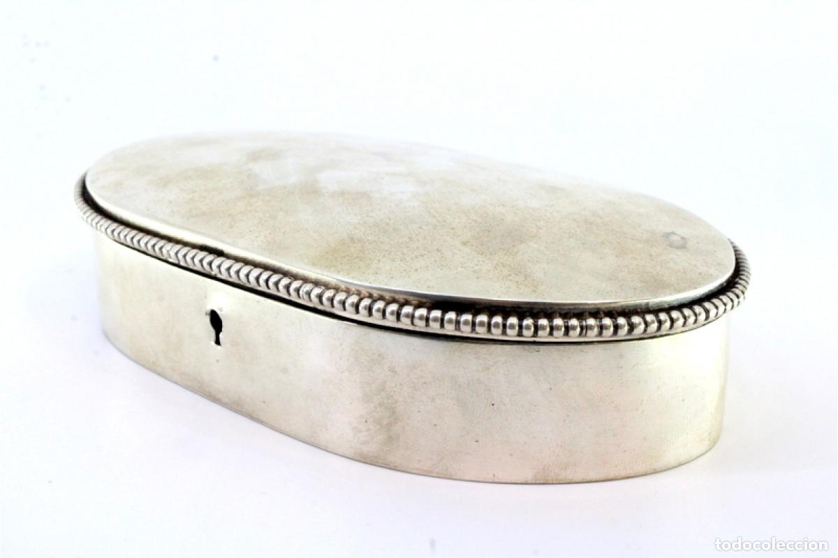 Antig&uuml;edades: Caja de joyer&iacute;a de plata - Foto 2