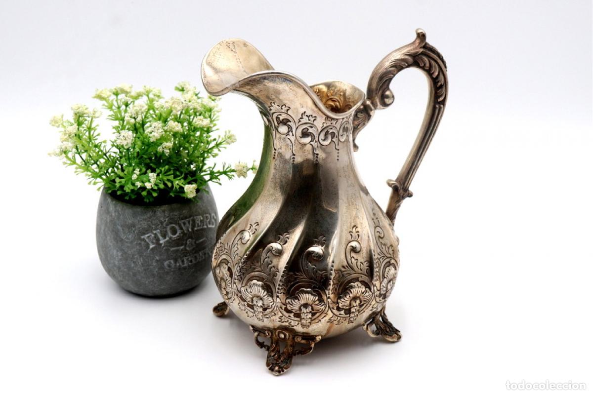 Oggetti Antichi: Jarra de agua de plata