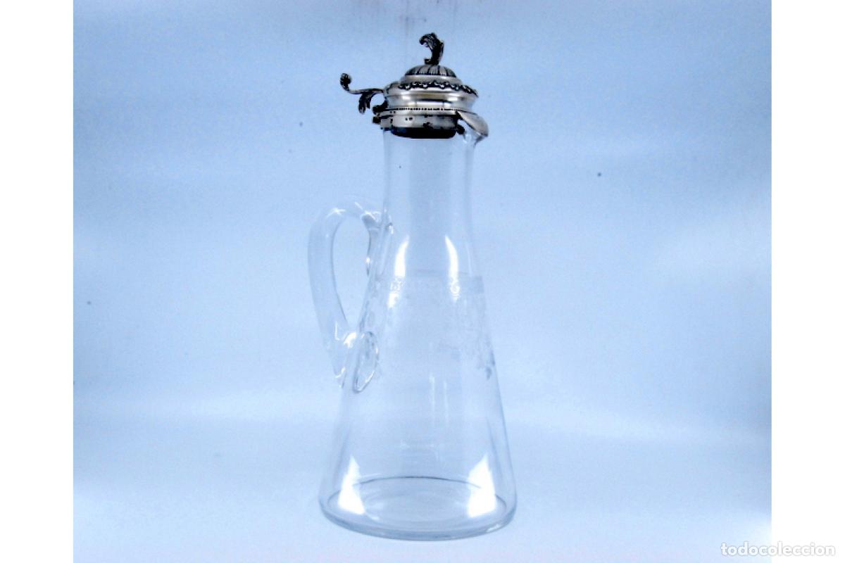 Antig&uuml;edades: Jarra de agua de plata - Foto 7