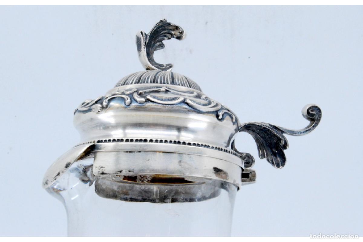 Antig&uuml;edades: Jarra de agua de plata - Foto 8
