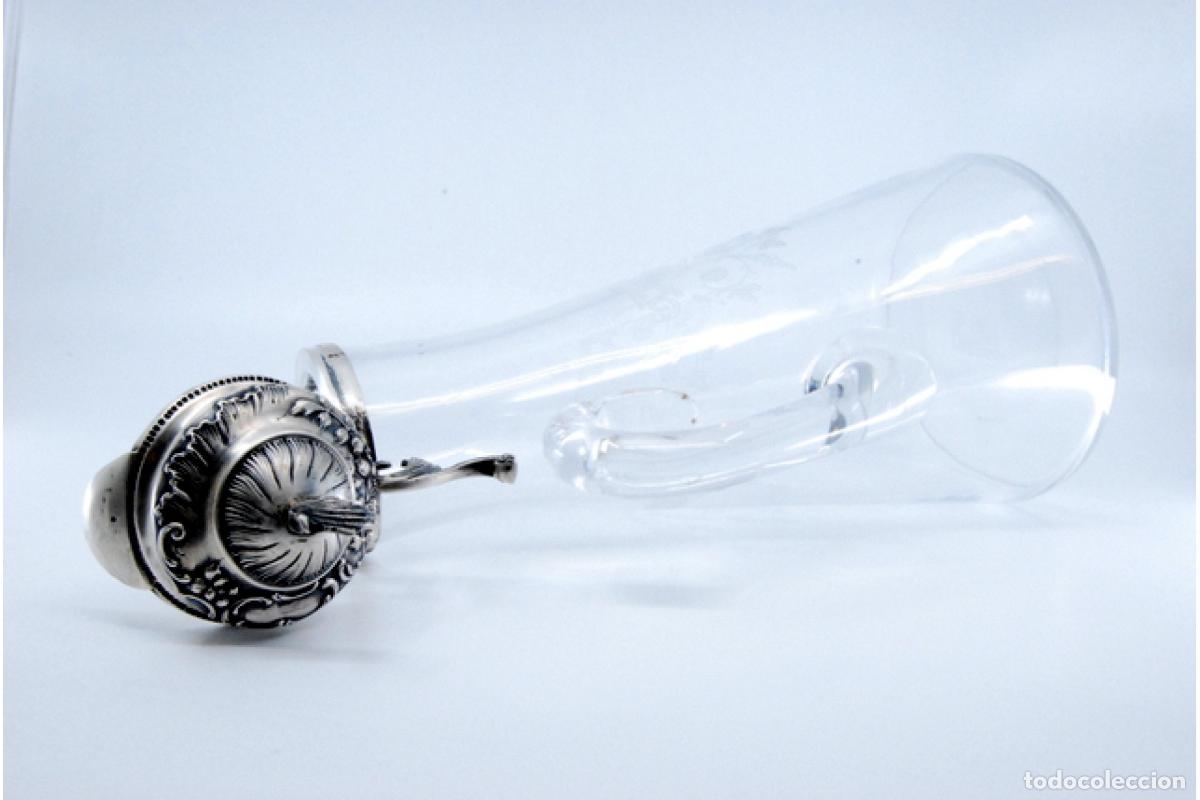 Antig&uuml;edades: Jarra de agua de plata - Foto 9