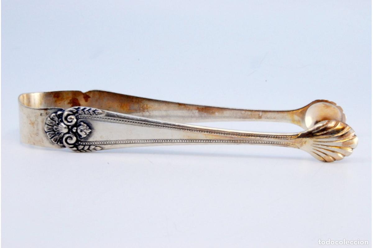 Antig&uuml;edades: Pinzas para az&uacute;car, en plata - Foto 6