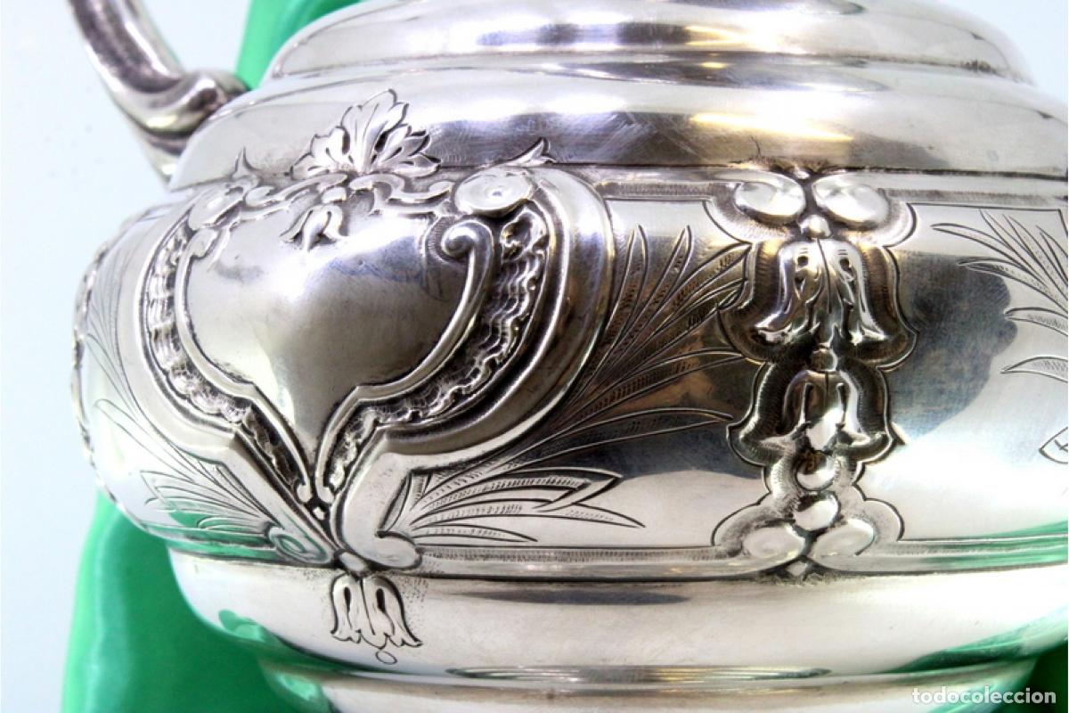 Antig&uuml;edades: Jarra de agua de plata - Foto 6