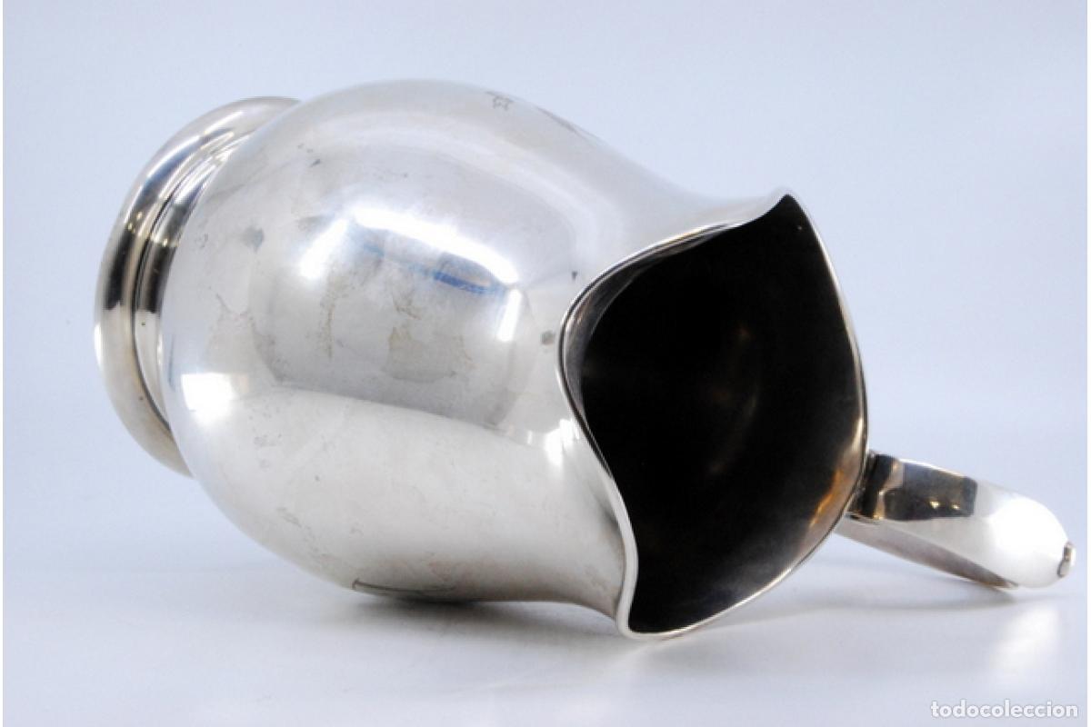 Antig&uuml;edades: Jarra de agua de plata - Foto 4