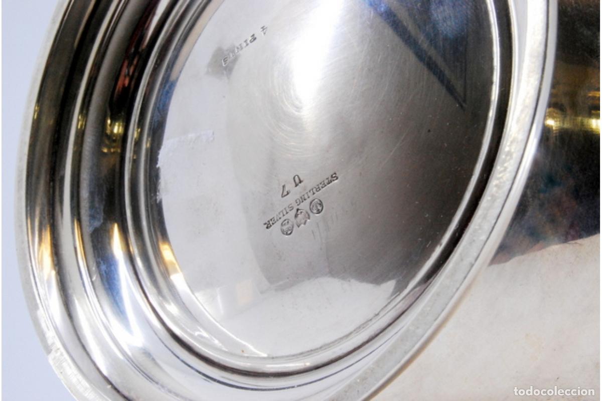 Antig&uuml;edades: Jarra de agua de plata - Foto 6