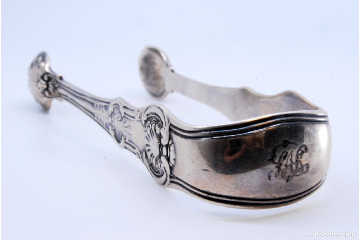 Antig&uuml;edades: Pinzas para az&uacute;car, en plata - Foto 5