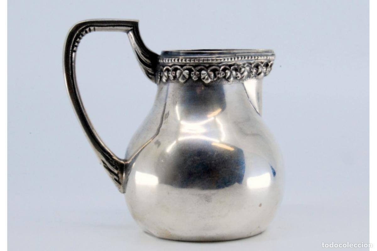 Antig&uuml;edades: Jarra de vino de plata - Foto 9