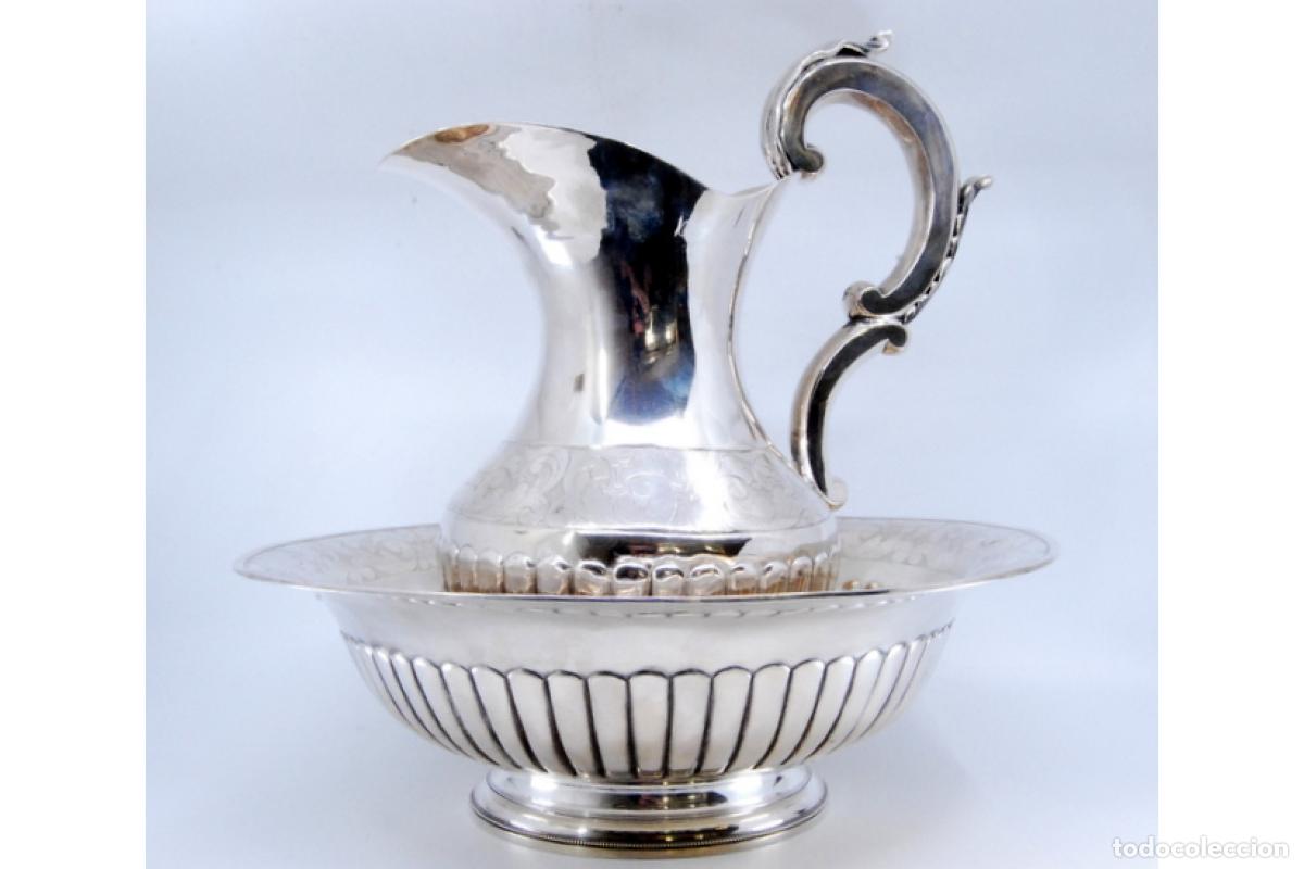 Antig&uuml;edades: Lavanda y jarra, en plata. - Foto 10