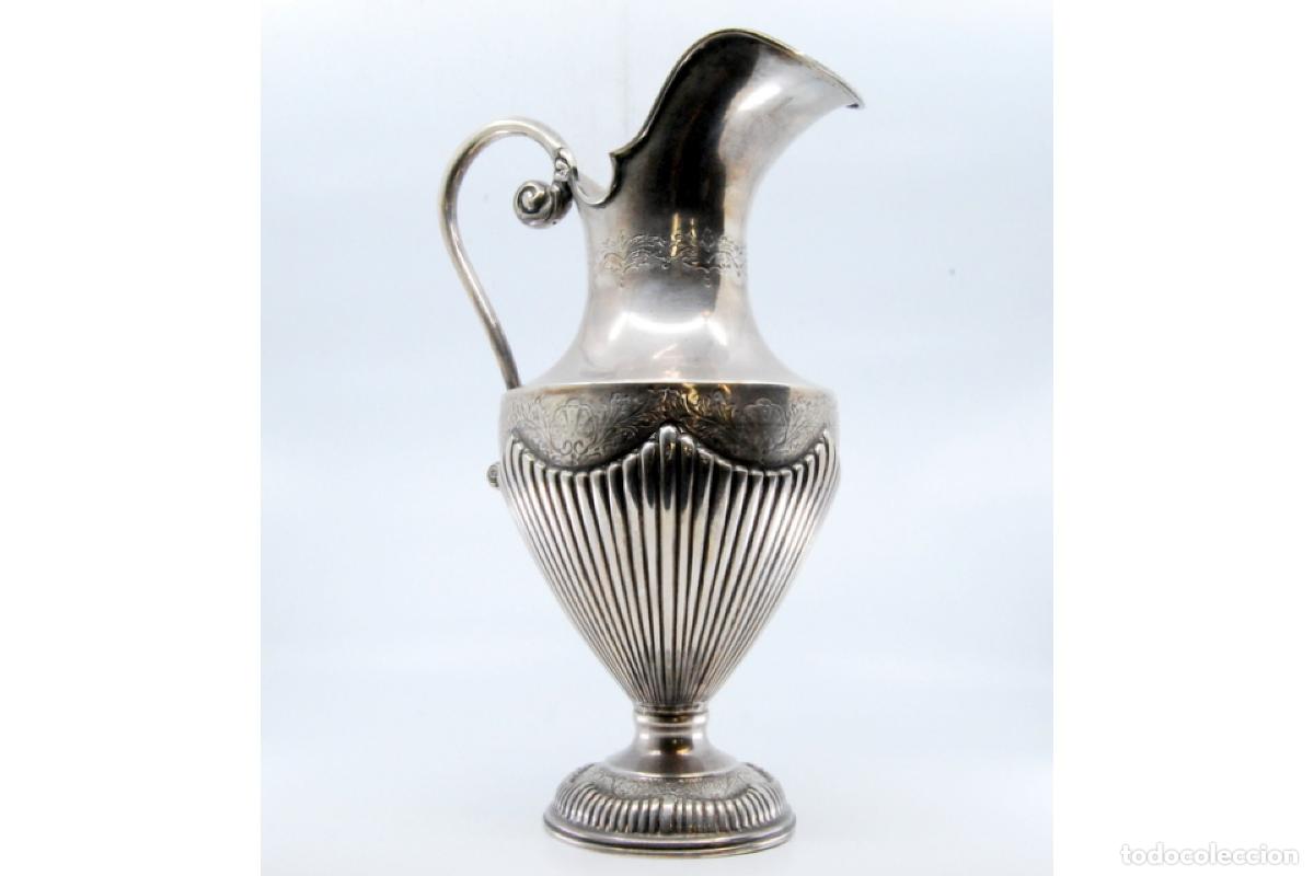 Antig&uuml;edades: Jarra de agua de plata - Foto 7