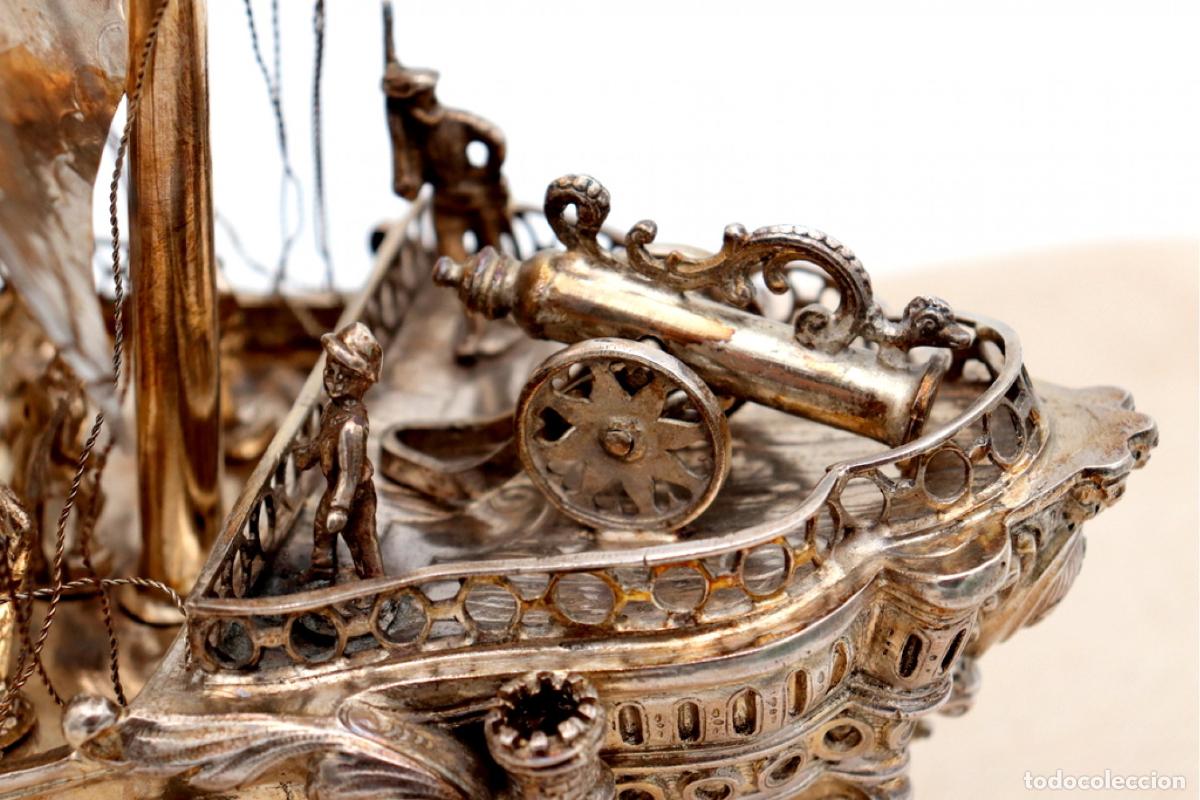 Antig&uuml;edades: Portabotellas, en plata - Foto 2
