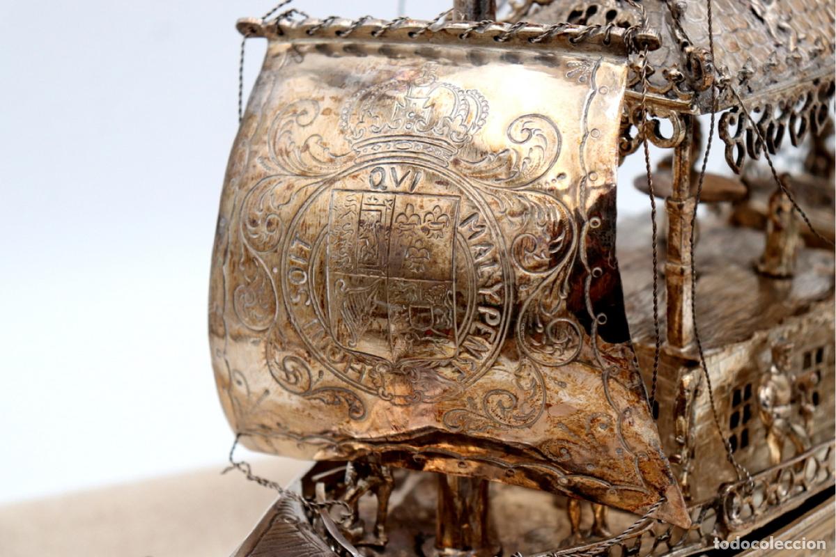 Antig&uuml;edades: Portabotellas, en plata - Foto 5